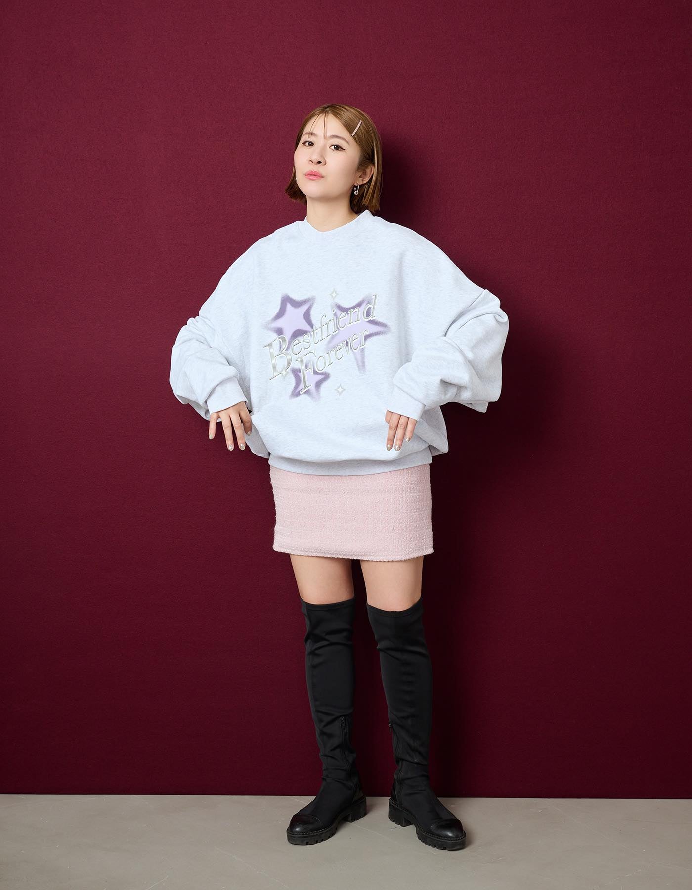 bestfriend sweat top