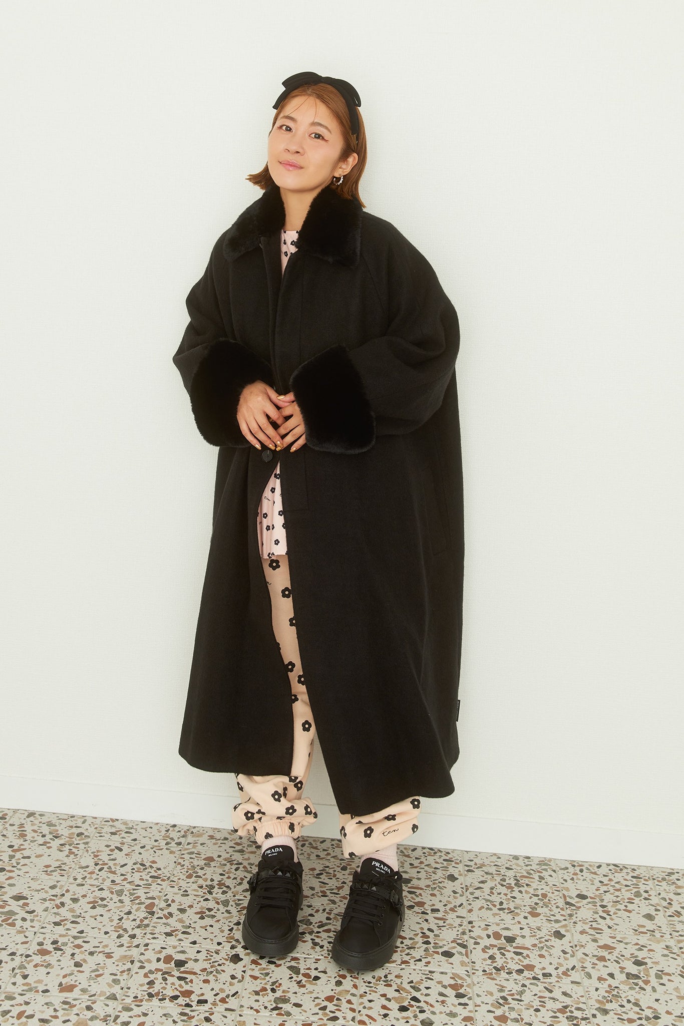 Big fur coat